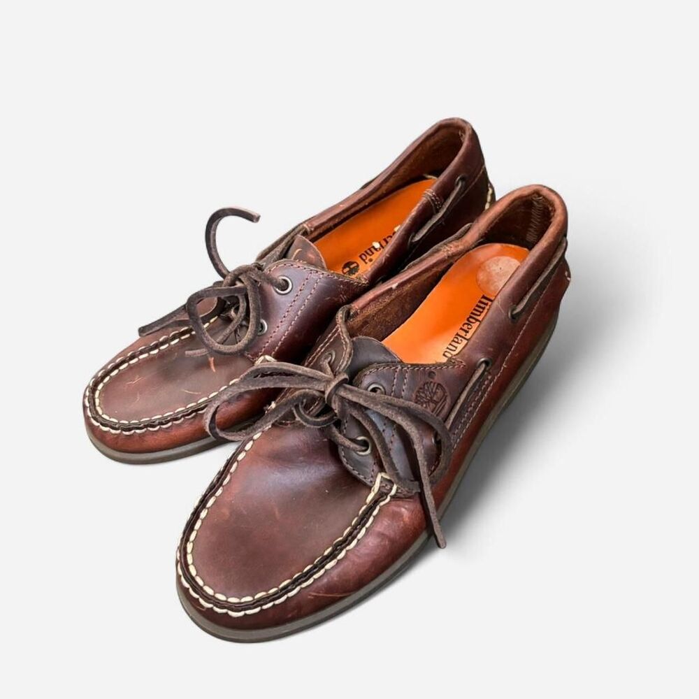 Timberland Men's Brown Boat-shoes